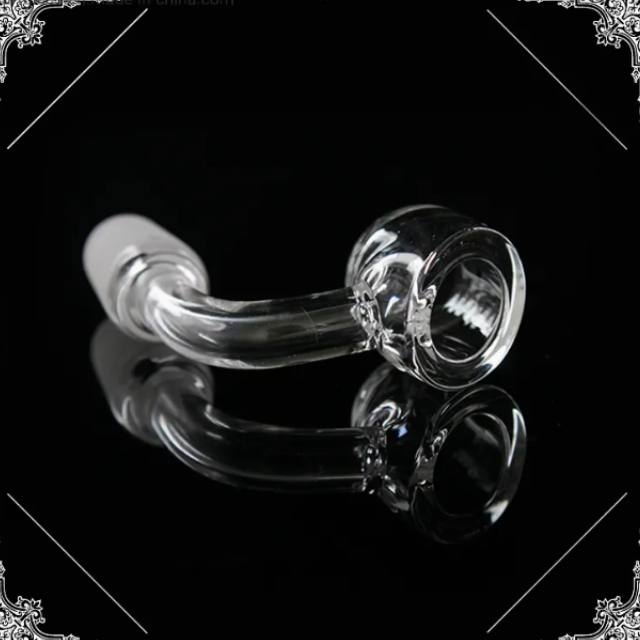 High Quality 4mm Thick Glass Male/Female Joint Quartz Banger Glass Oil Burner (QN05)