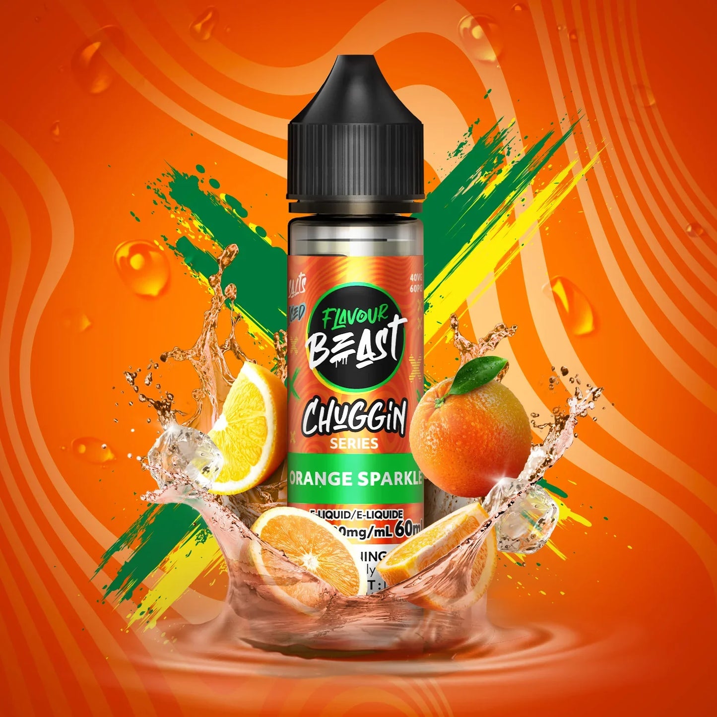 Orange Sparkle (ICED) - Flavour Beast E-Liquid ( 20mg/60mL )