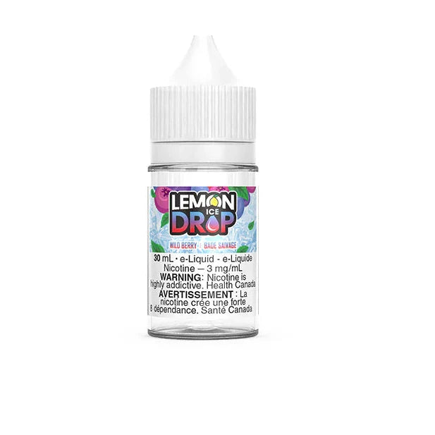 Glace au citron à base libre 30 ml - Baies sauvages