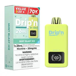 Mint Blast Ice - Drip'n by Envi 70k Puffs - Disposable Vape