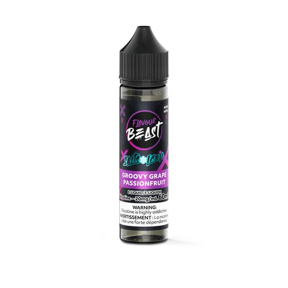 Groovy Grape Passionfruit (ICED) - Flavour Beast E-Liquid ( 20mg/60mL )