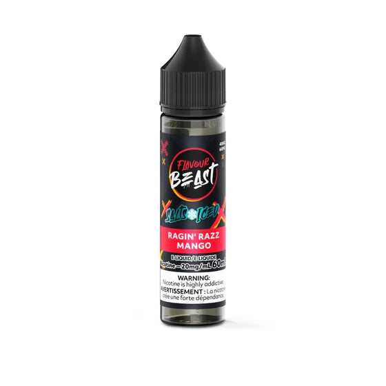 Ragin' Razz Mango (ICED) - Flavour Beast E-Liquid ( 20mg/60mL )