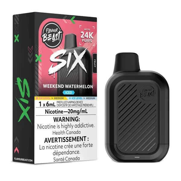 Flavour Beast SIX 24000 Puffs Disposable Vape | 20MG