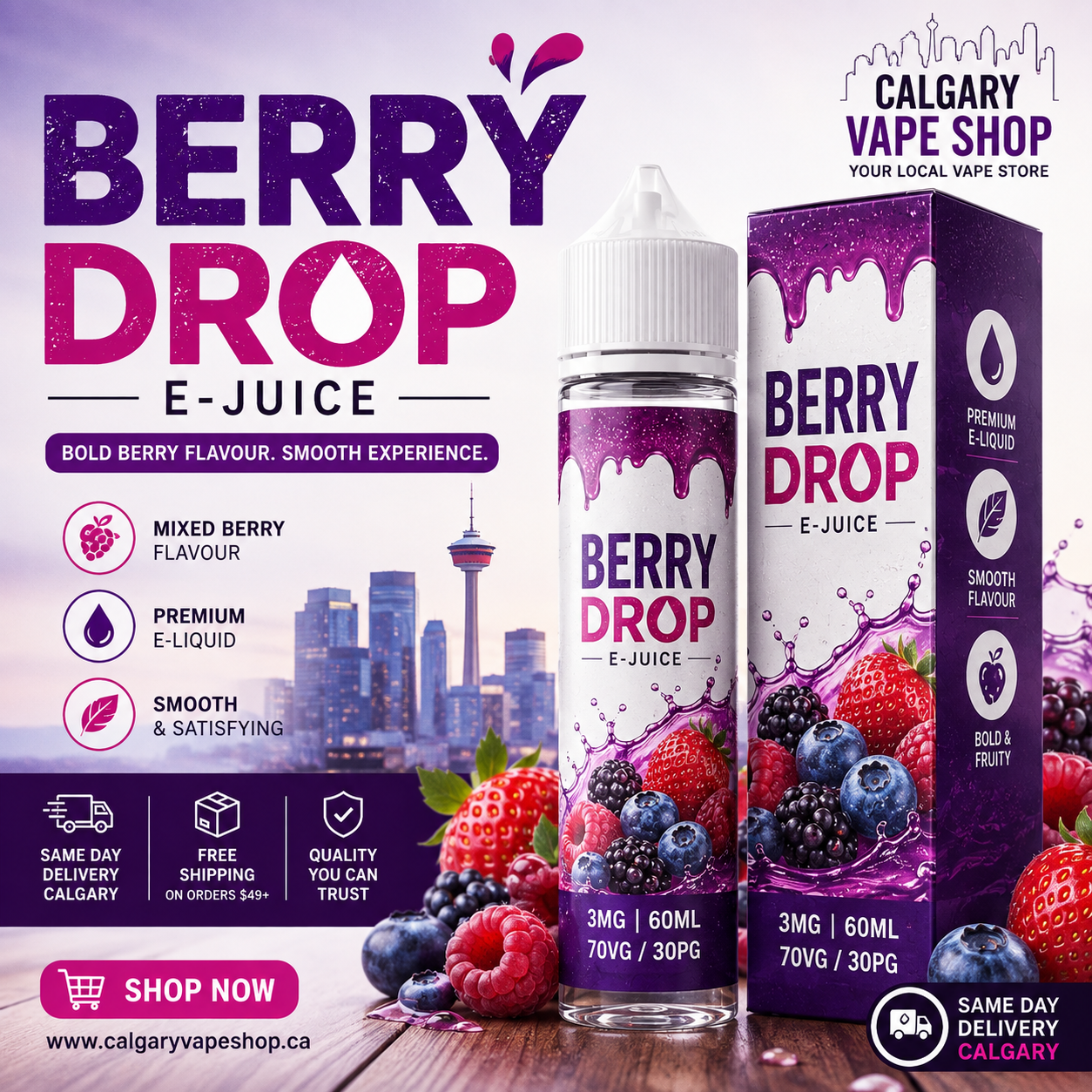 berry drop  vape juice