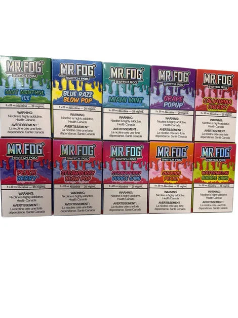 Mr Fog Switch Pod – 45K Puffs – Mint Menthol Ice