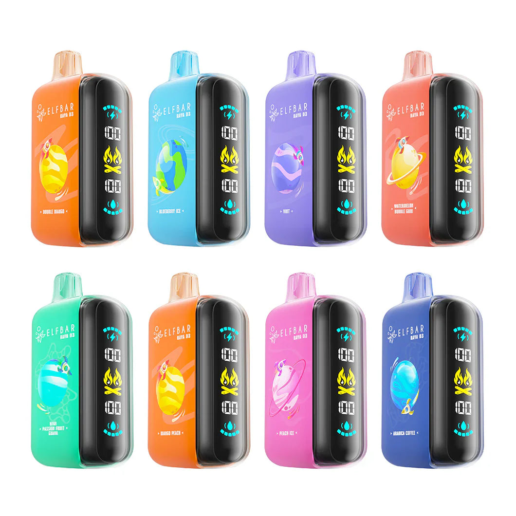 ELFBAR Raya D3 25000 Puffs Disposable Vape-Peach Ice