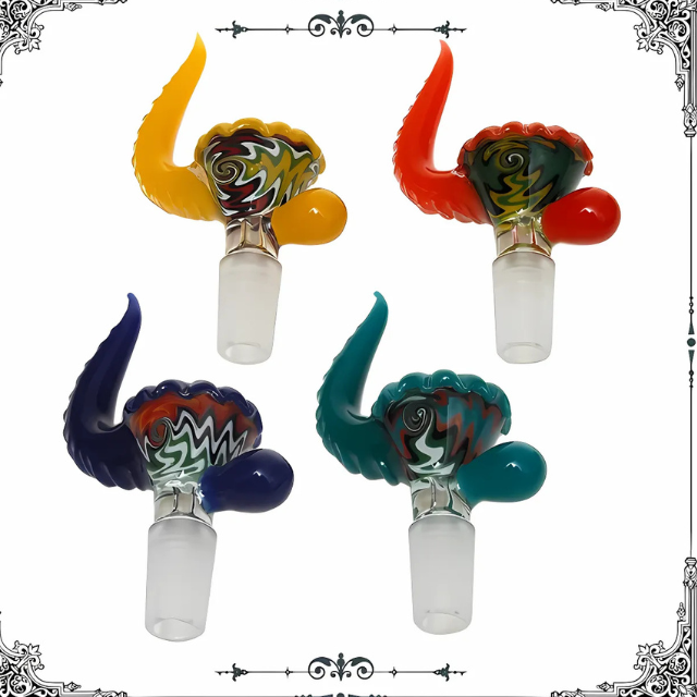 14mm / 18mm Bowl Made with American Northstar Glass Rod (SA136)