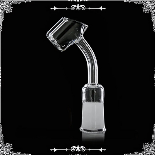 45 Degree 4mm Thick Quartz Banger DAB Oil Rig Smoking Pipes(QN06)