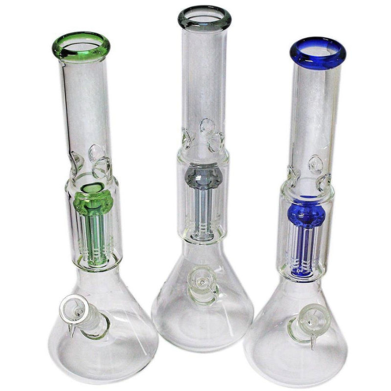 14 inch 6-arm percolator beaker Bong [Grace 5]