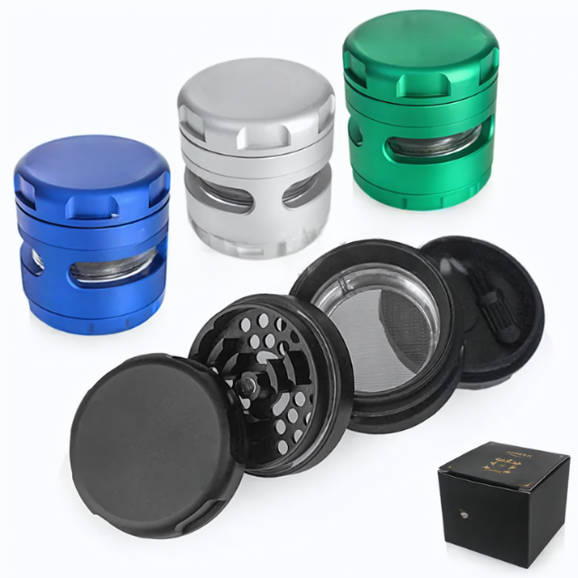 2.4 Inches Aircraft Grade Aluminum Grinder(PGR37)