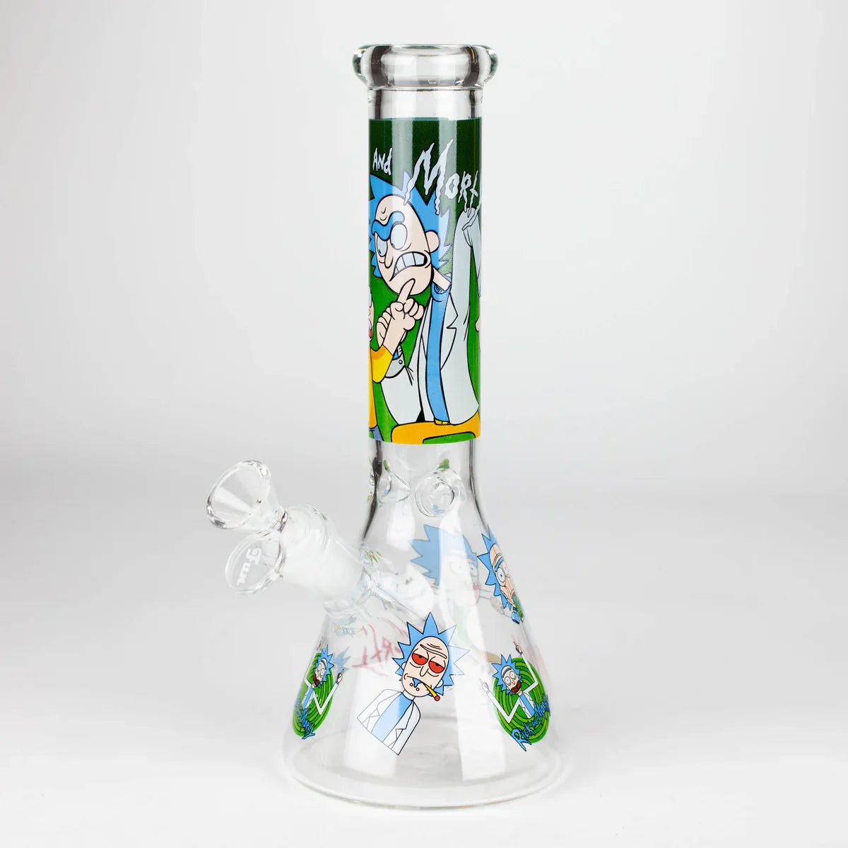 14 Inch Rick And Morty Classic Beaker Bong [wp293]