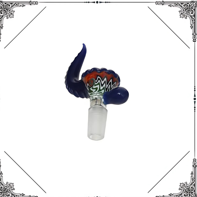 14mm / 18mm Bowl Made with American Northstar Glass Rod (SA136)