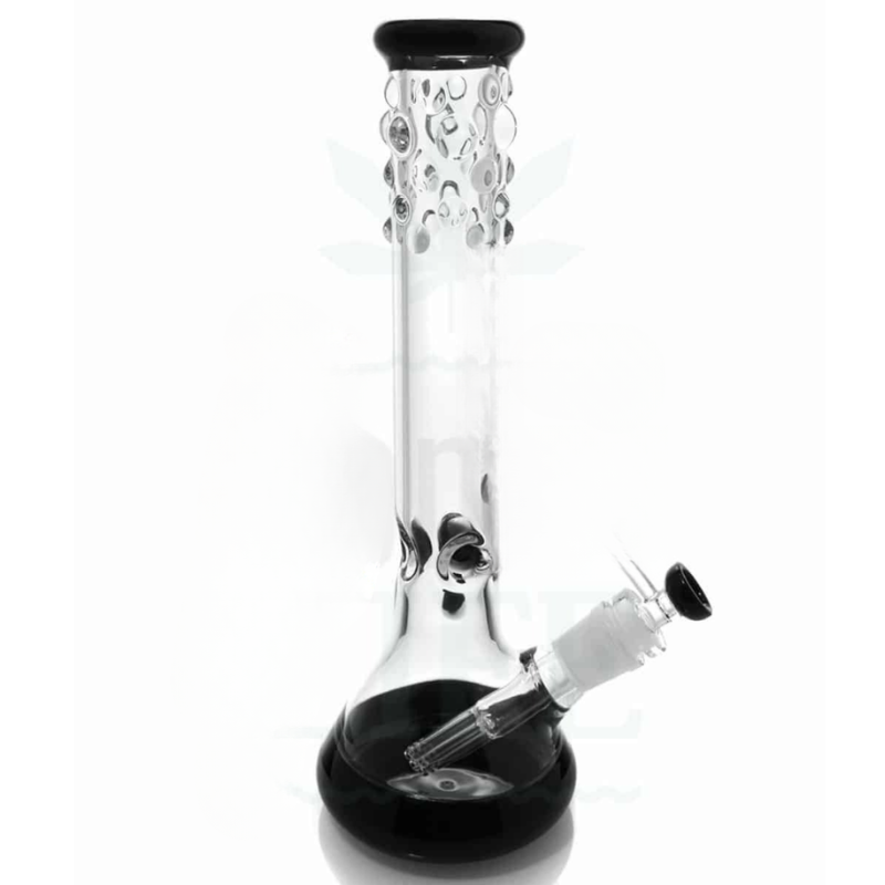 12 Inch Strong Pearl Bong Beaker with 6-arm diffuser [Grace 17 ] - 4 color