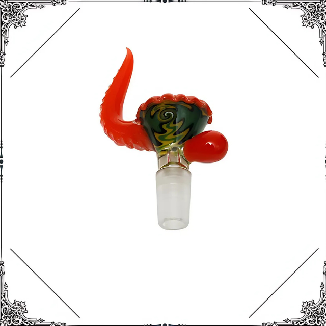 14mm / 18mm Bowl Made with American Northstar Glass Rod (SA136)
