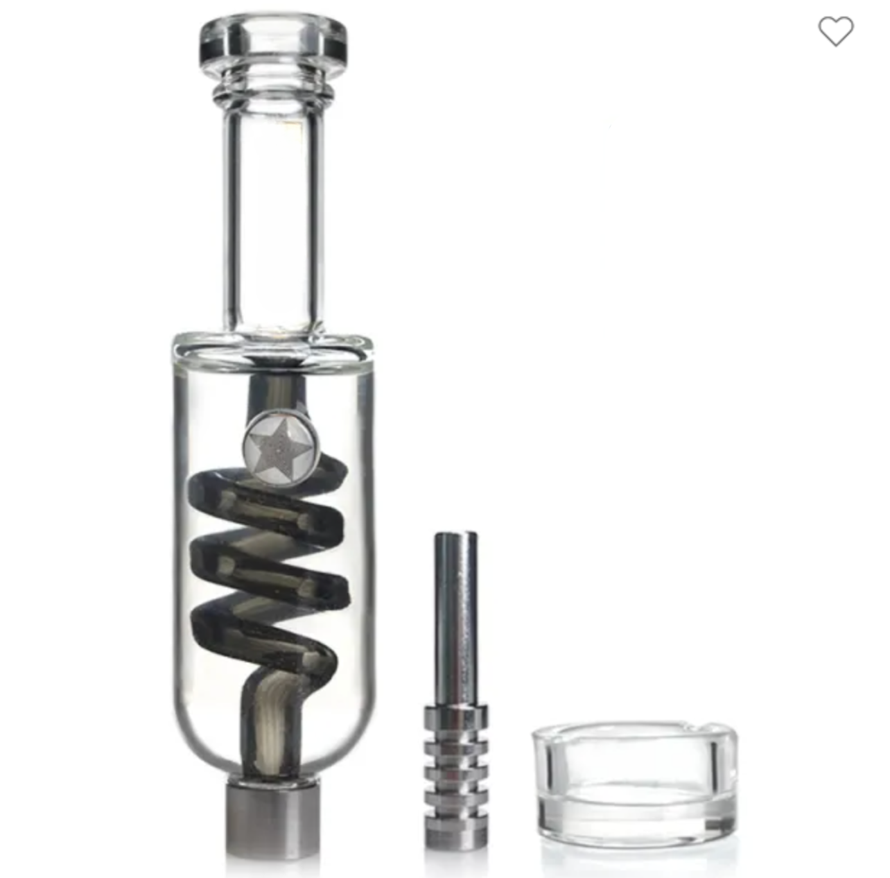 Nectar Collector Kit with Glycerin Coil 6 Inches [Model PNC06]