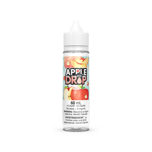 PEACH BY APPLE DROP ICE 60ml Freebase