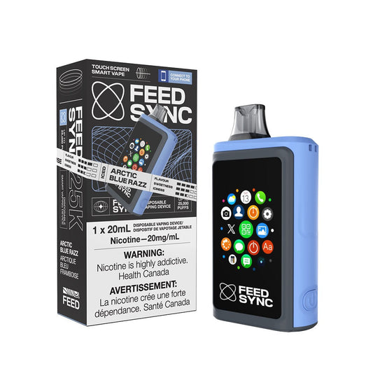 FEED SYNC 25k Puffs Disposable Vape-Arctic Blue Razz