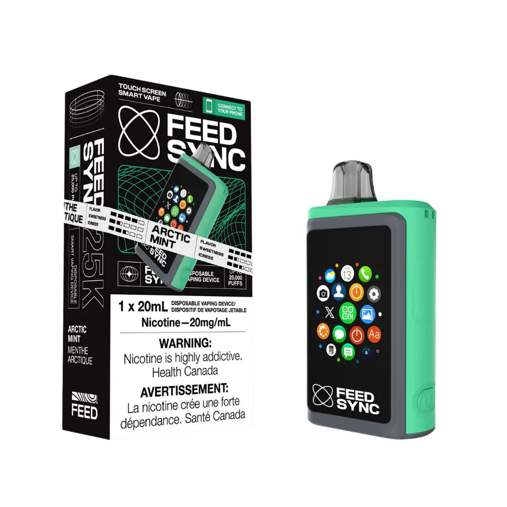 FEED SYNC 25k Puffs Disposable Vape-Arctic mint