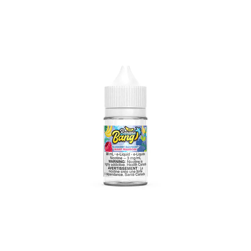 BLUEBERRY RASPBERRY BY BANANA BANG ICE 30ML FREEBASE