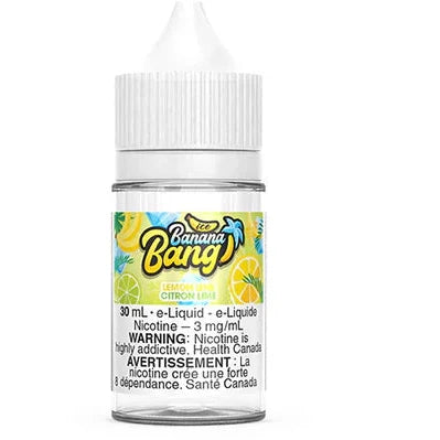 LEMON LIME BY BANANA BANG ICE 30ML FREEBASE