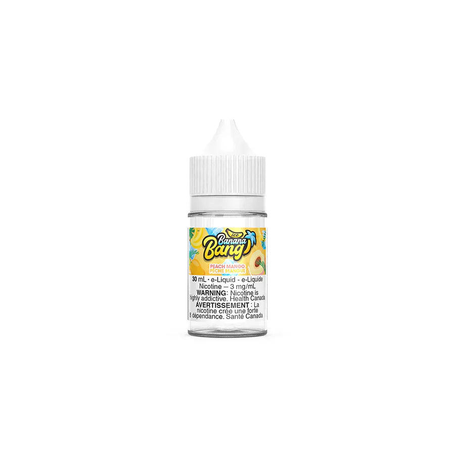 PEACH MANGO BY BANANA BANG ICE 30ML FREEBASE