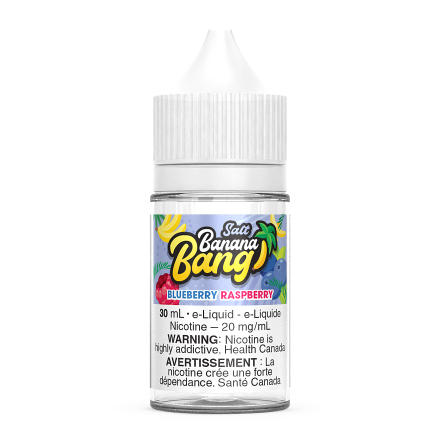 BLUEBERRY RASPBERRY - BANANA BANG SALT 30ML