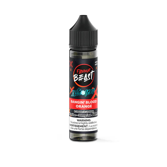 Flavour Beast E-Liquid - Bangin' Blood Orange (ICED) 20mg/60mL