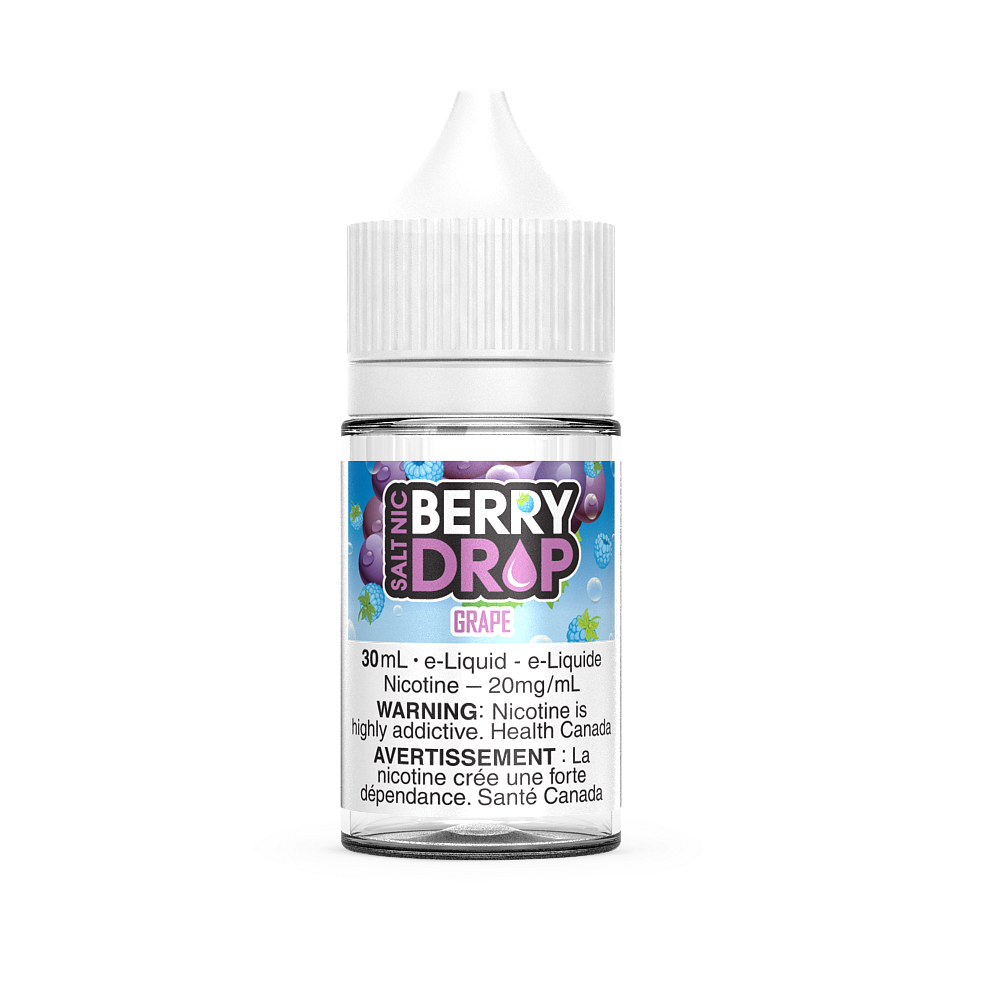Grape By Berry Drop Salt Nic 30ml E-Juice 20mg Nicotine