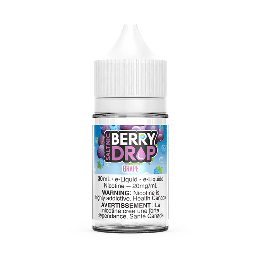 Grape By Berry Drop Salt Nic 30ml E-Juice 20mg Nicotine