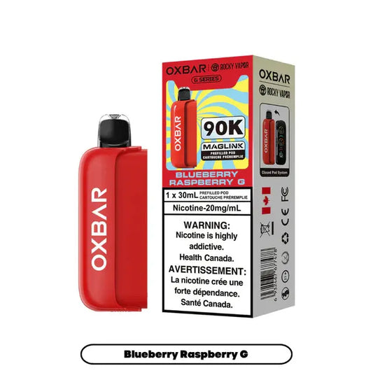 Blueberry Raspberry G Oxbar Maglink 90K Pods | Without Battery
