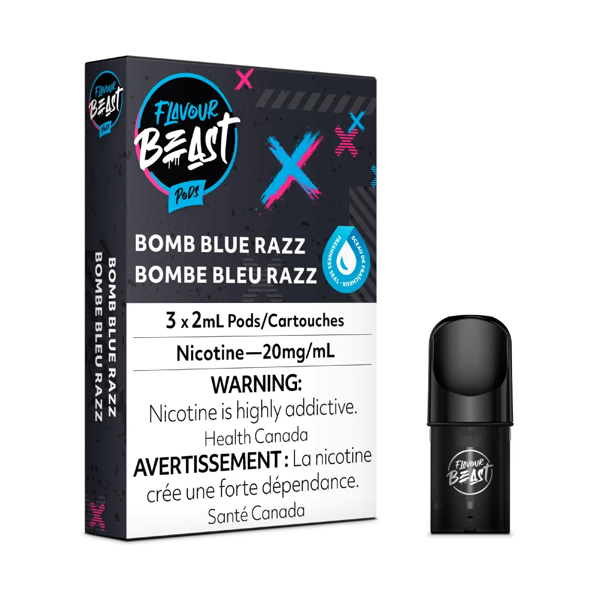 Pack de dosettes Flavour Beast 20 MG (3/PK) 