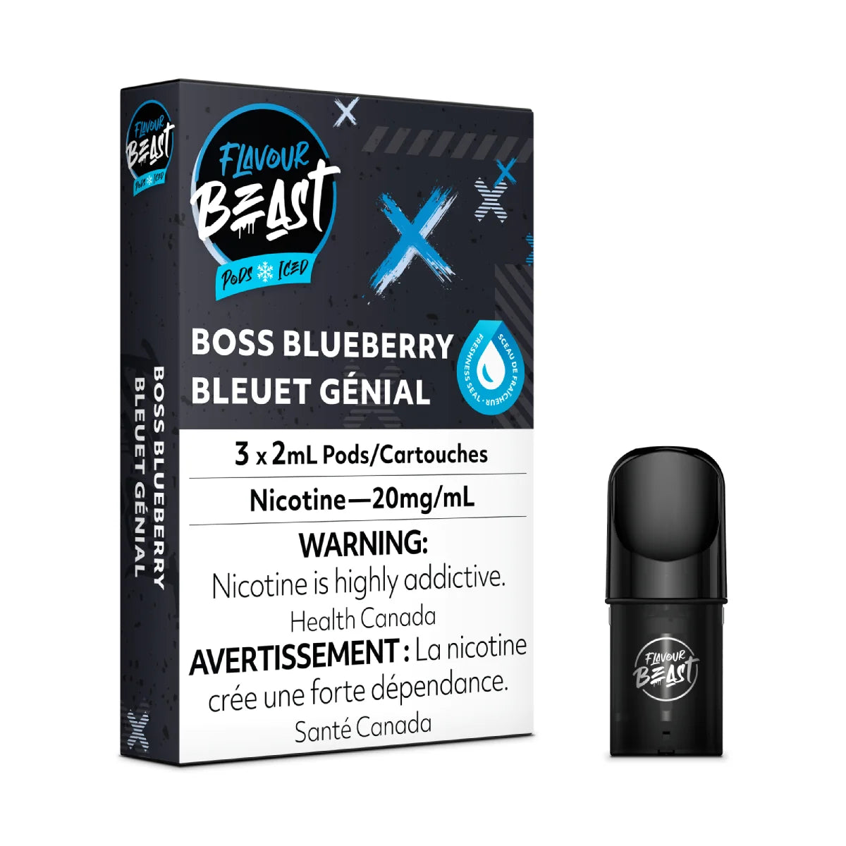 Pack de dosettes Flavour Beast 20 MG (3/PK) 