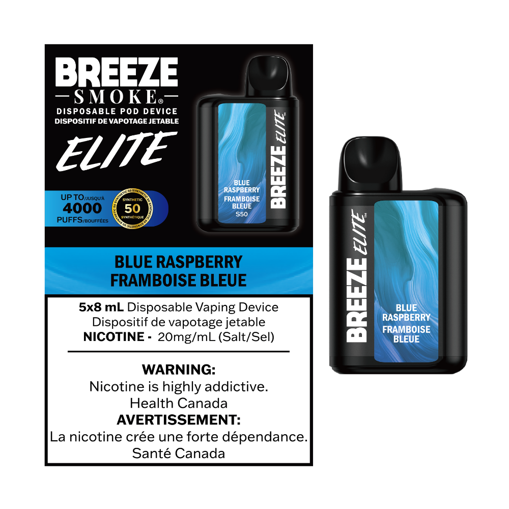 BREEZE ELITE S50 4000 PUFFS DISPOSABLE VAPE