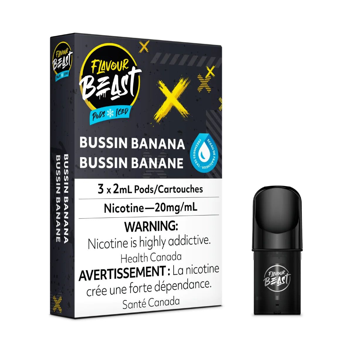 Pack de dosettes Flavour Beast 20 MG (3/PK) 
