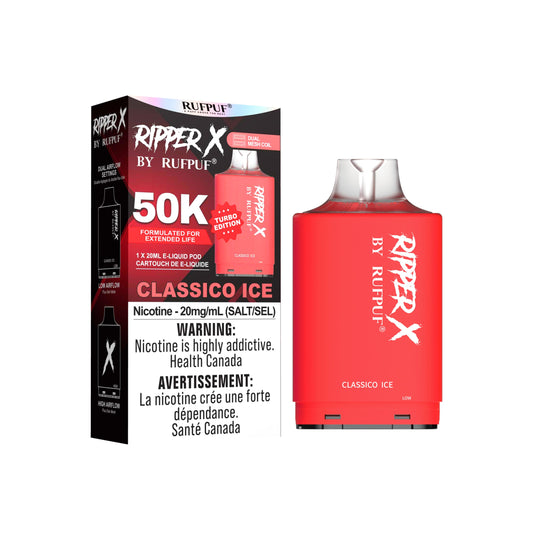 Ripper x 50k Disposable Pod-Classico Ice