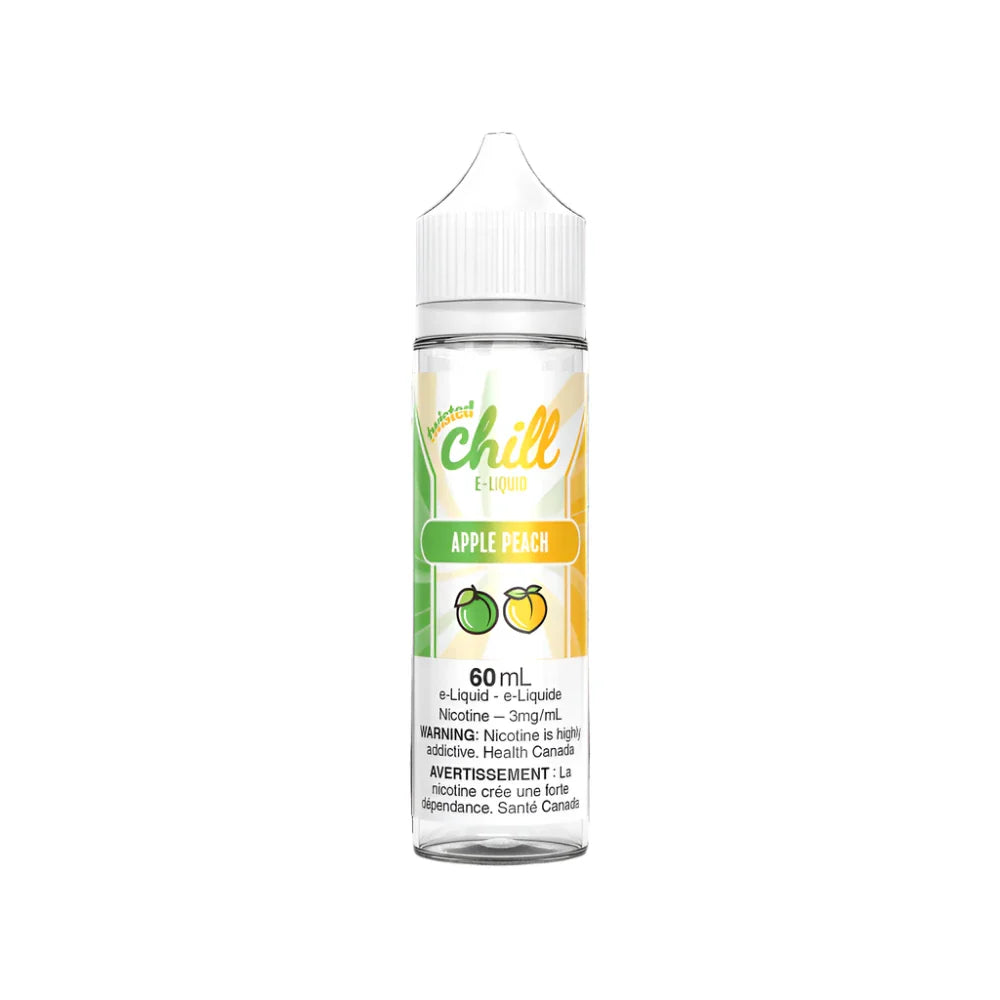 Chill Twisted 60 ml Vape E JUS-POMME PÊCHE