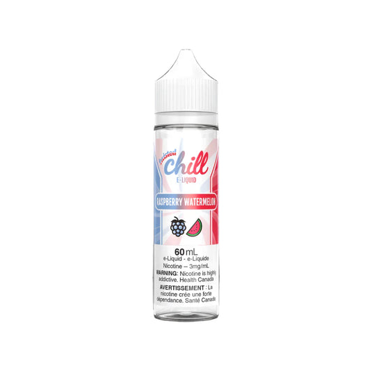 Chill Twisted 60 ml Vape E JUICE-Framboise Pastèque