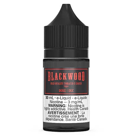 Duke - Blackwood Freebase 30ml - Best Tobacco Vape Juice - Calgary