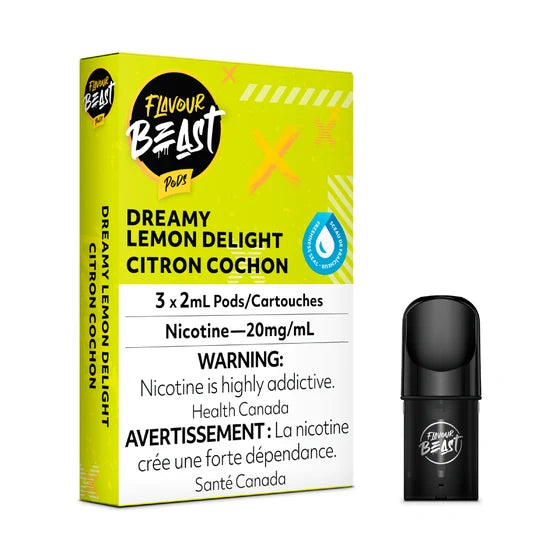 Pack de dosettes Flavour Beast 20 MG (3/PK) 
