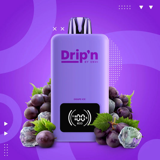 Grape Ice - Drip'n by Envi Disposable 70k Puffs