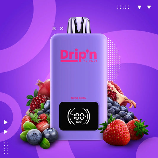 Triple Berry - Drip'n by Envi Disposable 70k Puffs