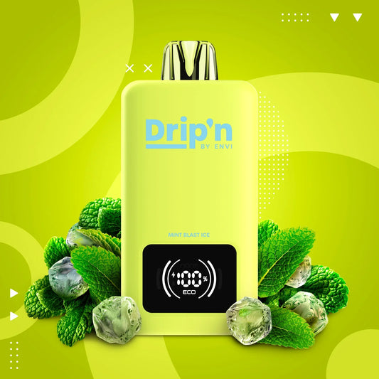 Mint Blast Ice - Drip'n by Envi 70k Puffs - Disposable Vape