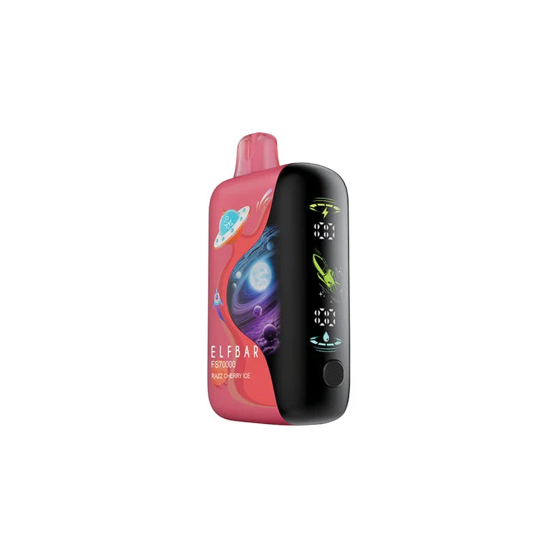 Razz Cherry Ice - ELFBAR FS70K DISPOSABLE - 70k Puff