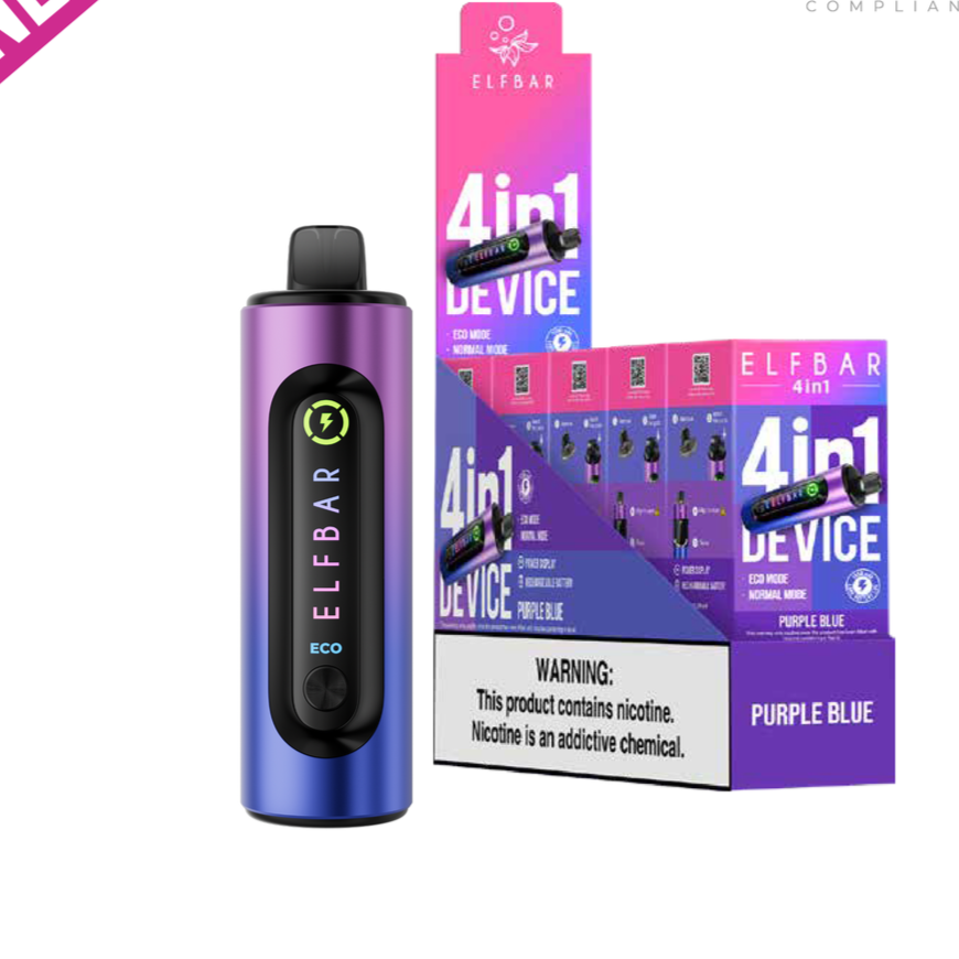 Pod fermé ELFBAR 4 EN 1