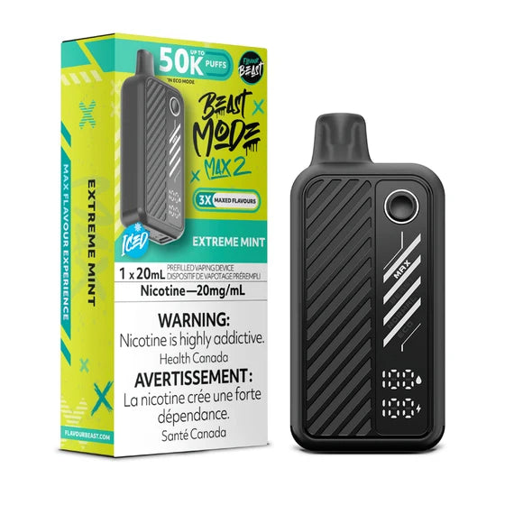 Extreme Mint Flavour Beast 50K disposable vape