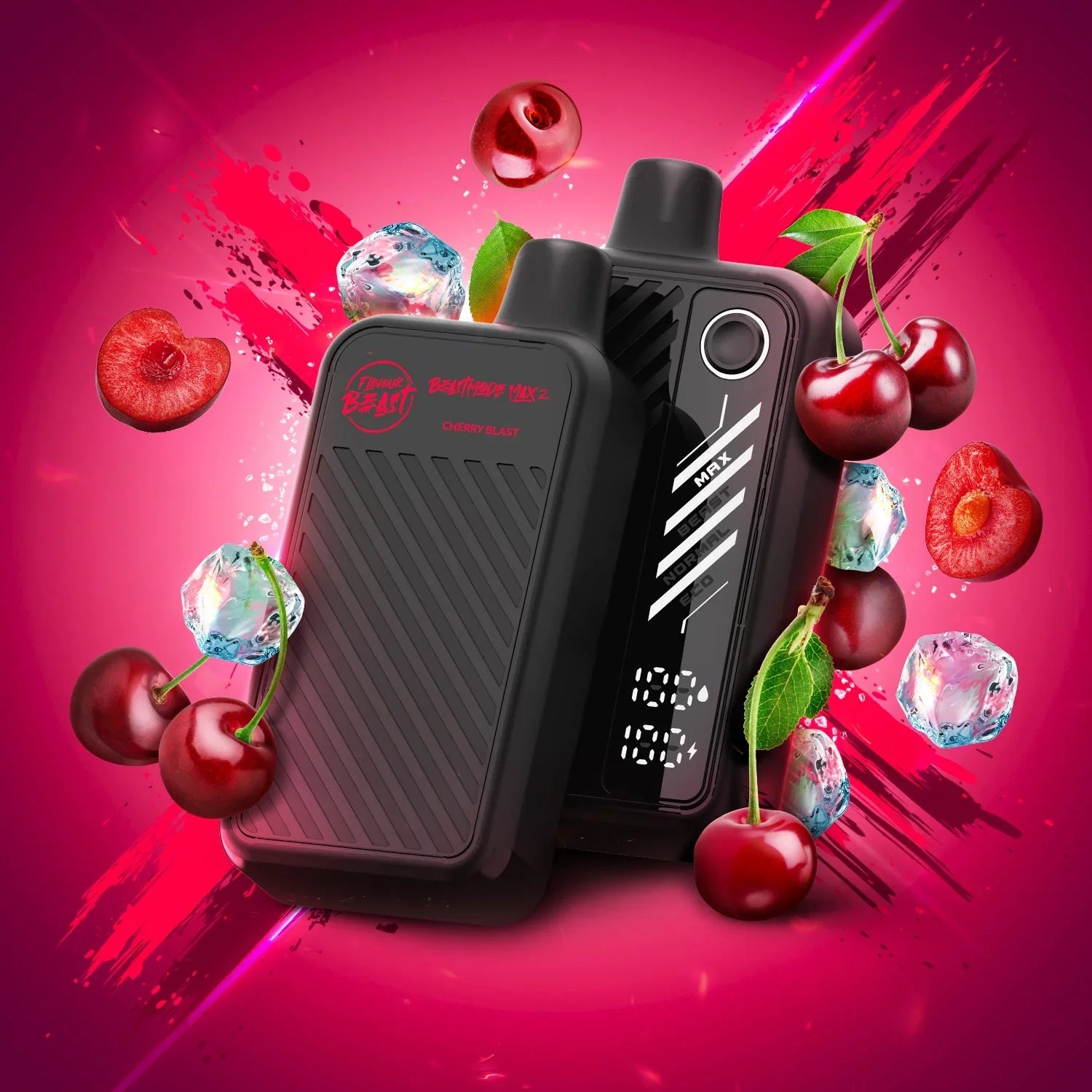 Cherry Blast Ice- Flavour Beast Mode Max 2 Disposable Vape 