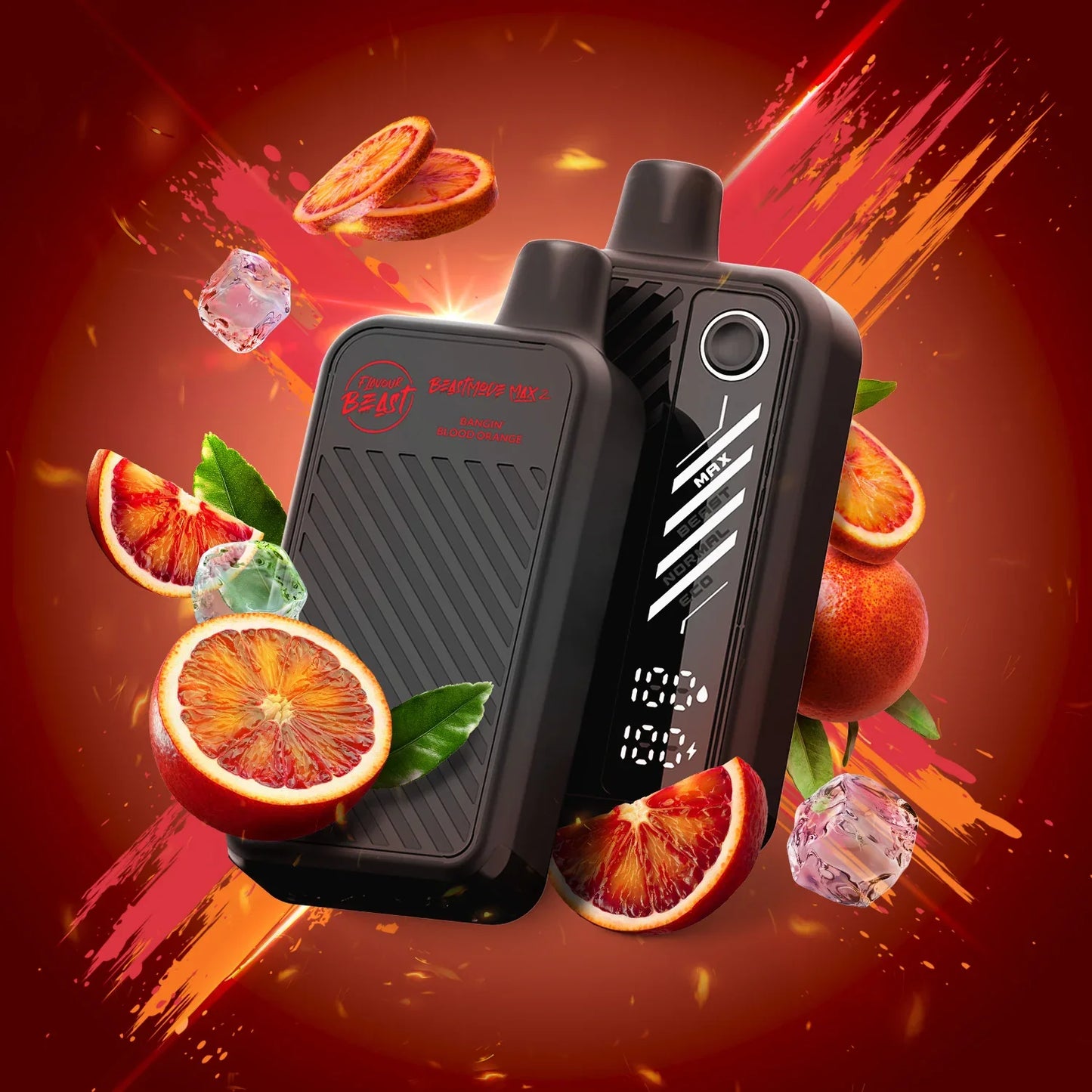 Flavour Beast Mode Max 2 Disposable in Bangin' Blood Orange