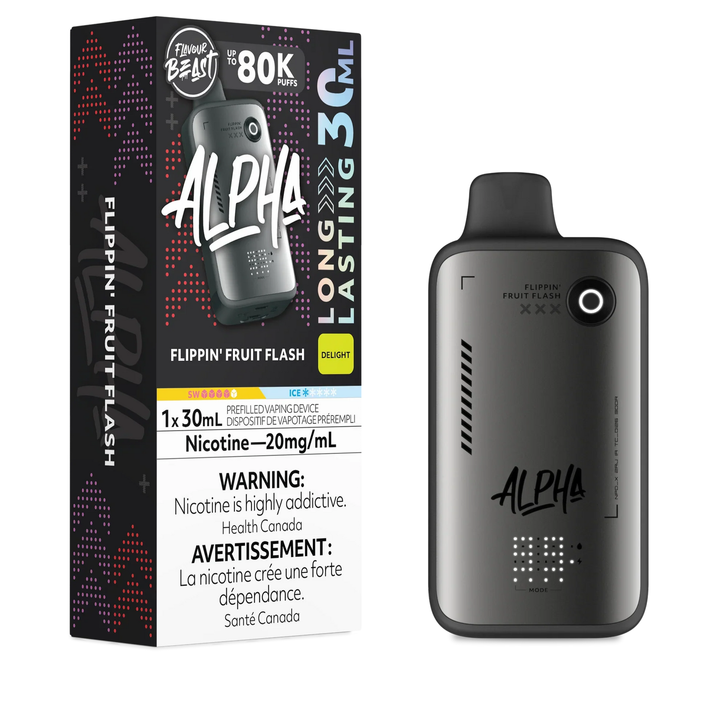 Flippin’ Fruit Flash Flavour Beast Alpha 80K