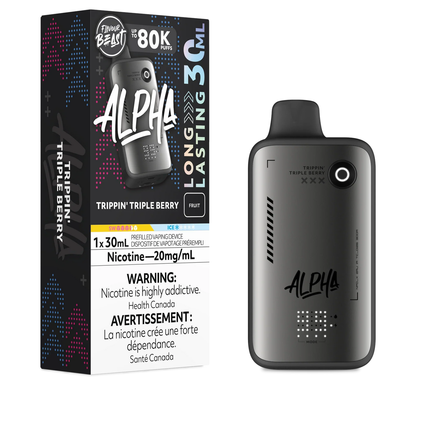 Flavor Beast triple berry vape