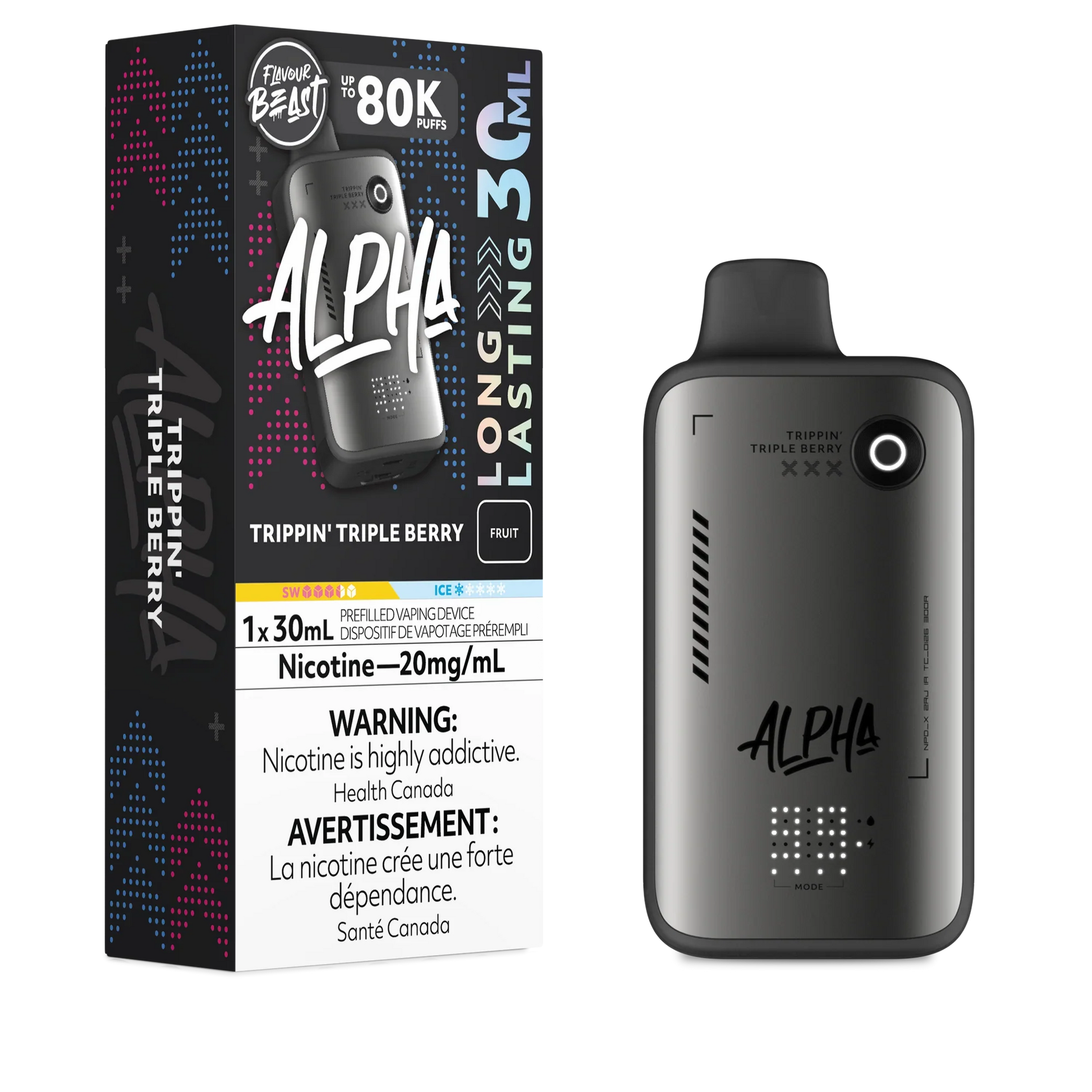 Flavor Beast triple berry vape